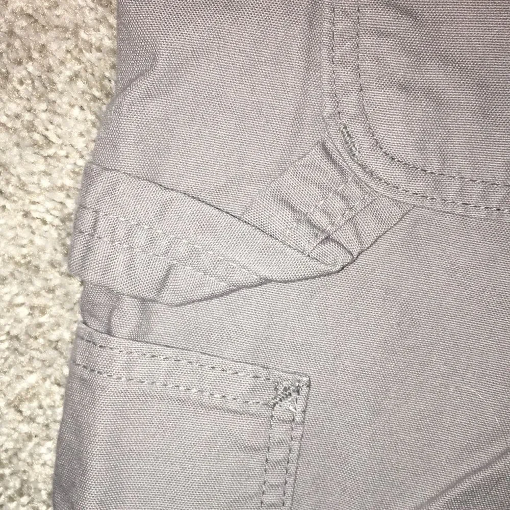 2-TWO 8” Carhartt Carpenter Cargo Heavy cotton denim flat front work shorts 40